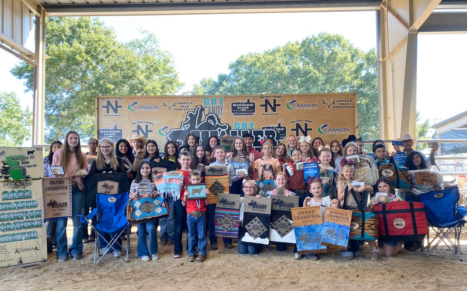 Royal ISD FFA members participated in the recent Waller County Fair.